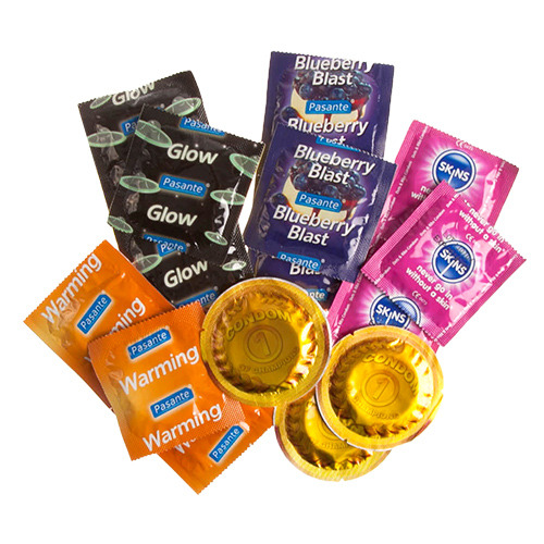 Fun Mixed Condom Saver Bundle 15 Pack