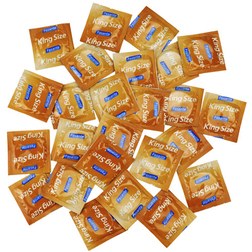 Pasante King Size Condom Saver Bundle 25 Pack
