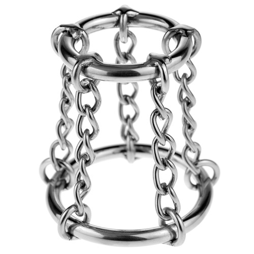 Chain Gang Stainless Steel Cock Cage