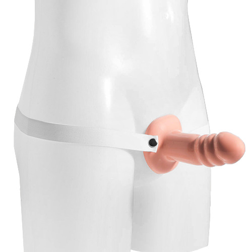 Doc Johnson Strappy 6 Inch Curved Hollow Penis Extension