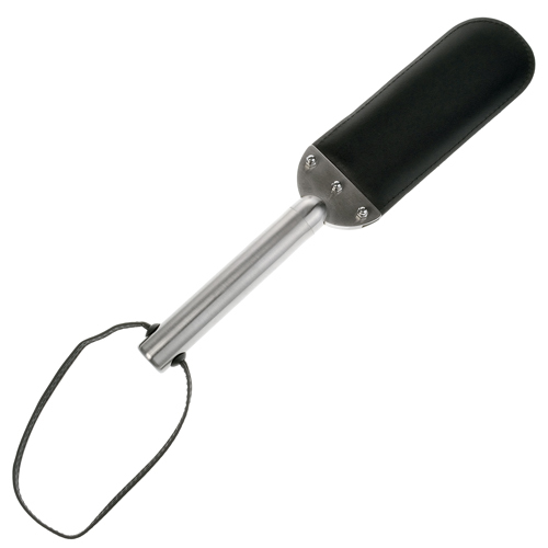 Luxury Steel and Leather Paddle