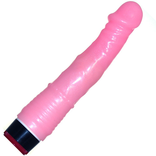 Experimenting With Pink Vibrating Dildo.