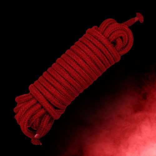 Crimson Braided Rope
