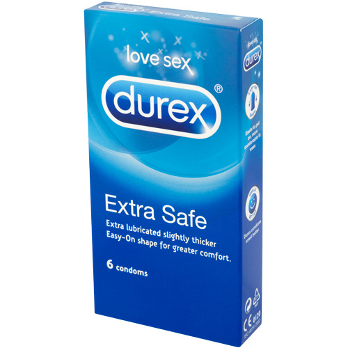 Durex EXTRA SAFE Condoms 6pk